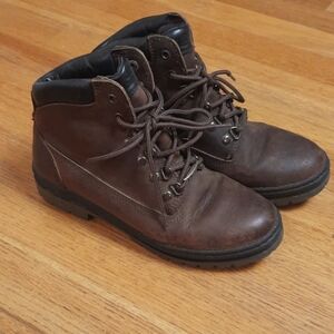 Timberland Leather Laceup Ankle Boots